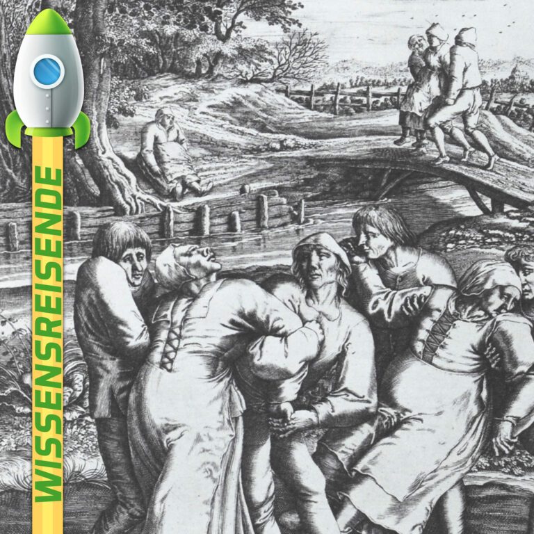 Mehr über den Artikel erfahren WR007 – Tanzwut, Veitstanz und der Straßburger Totentanz von 1518
