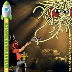Mehr über den Artikel erfahren WR026 – Das fliegende Spaghettimonster