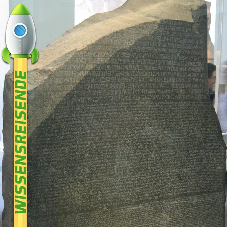 Mehr über den Artikel erfahren WR111 – Der Stein von Rosette und Jean-François Champollion